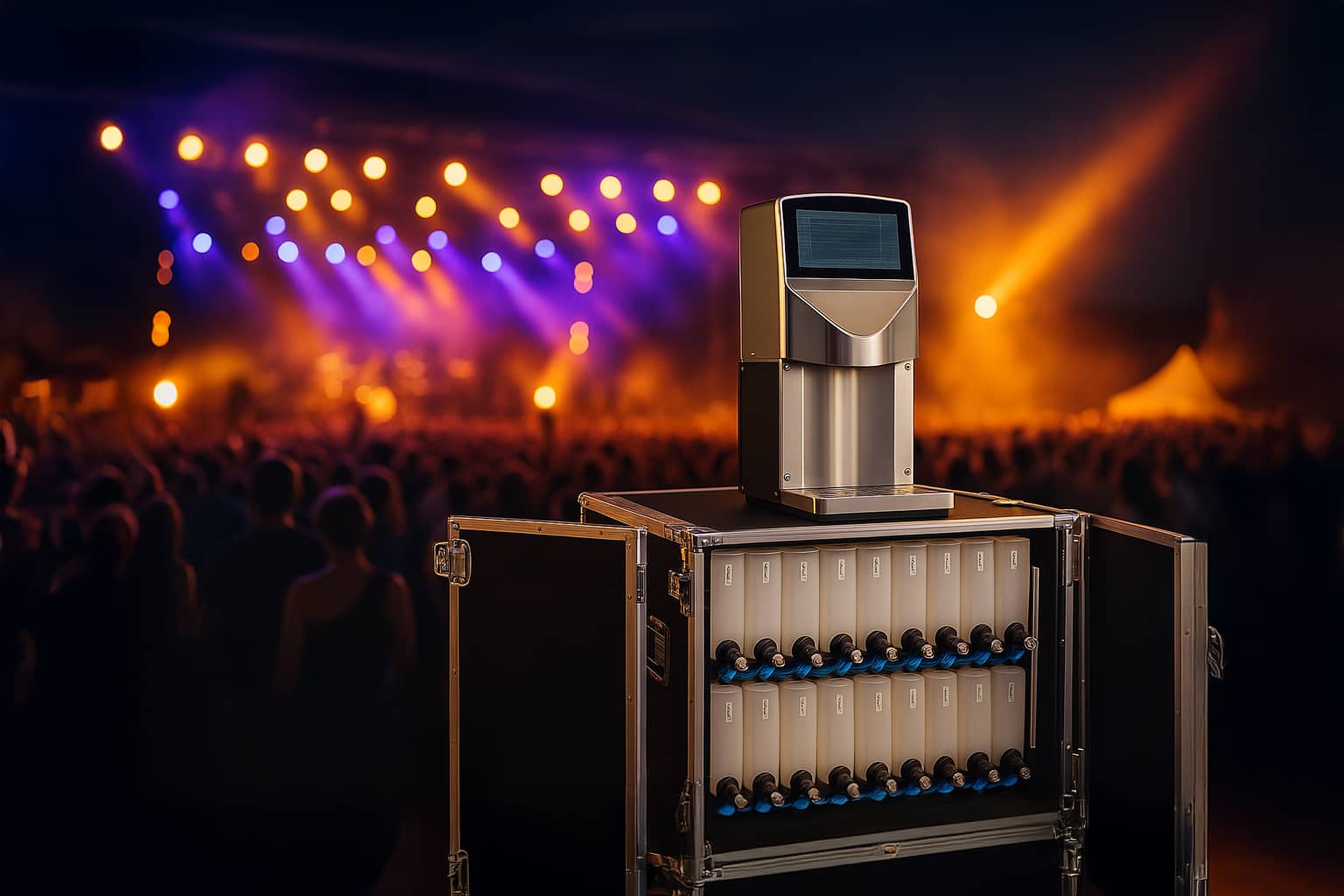 Cocktailbar mit Cocktailmaker von 800grad Catering – professionelle Mixgetränke auf Events